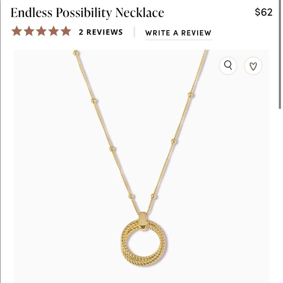 NWT Uncommon James Endless Possibility Necklace